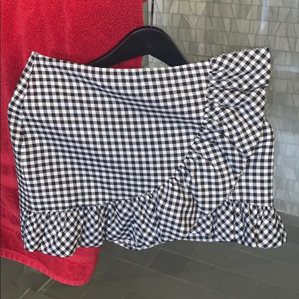 Gingham Skort - image 3